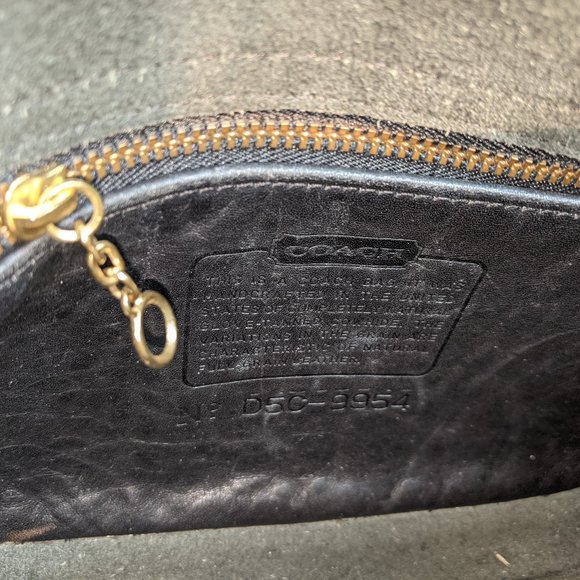 Vintage Coach Leather Prairie Crossbody Bag #9954 - Picture 3 of 6